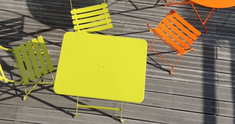 Fermob Bistro tuintafel 77x57 Anthracite