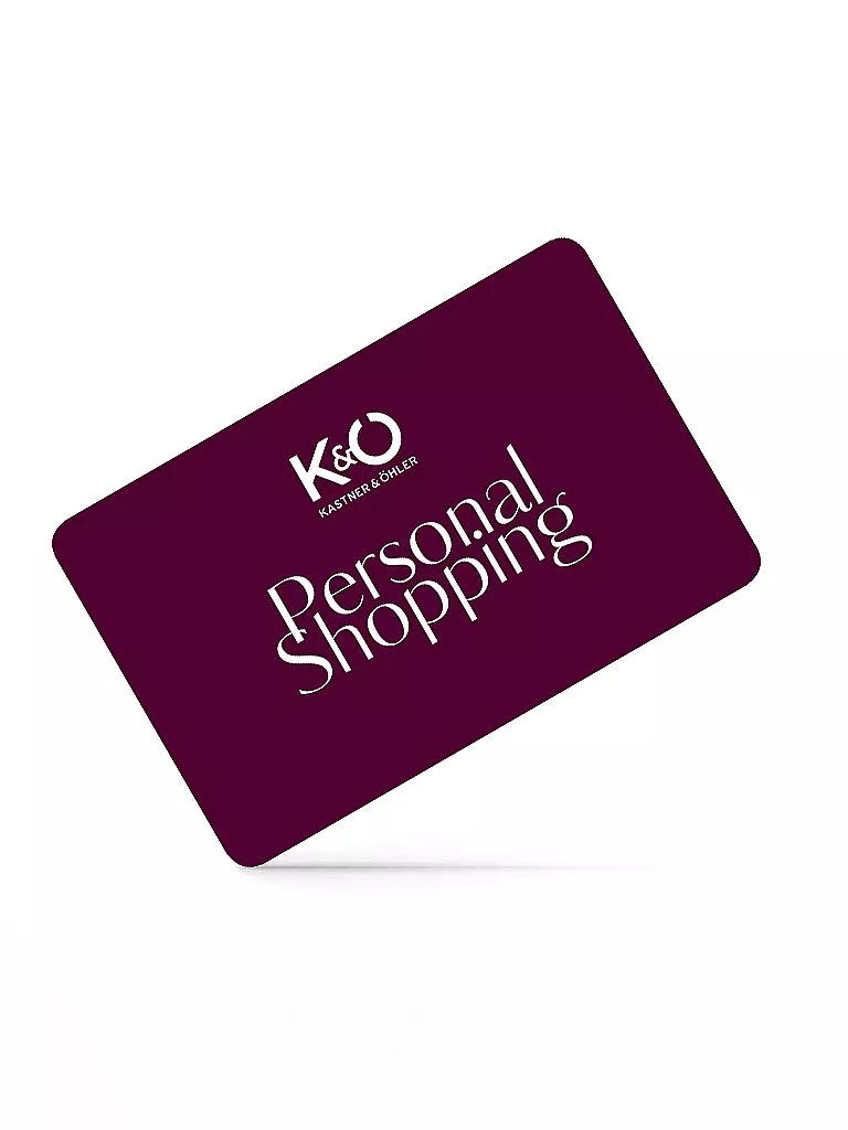 K&Ö  Geschenkkarte PERSONAL SHOPPING keine Farbe