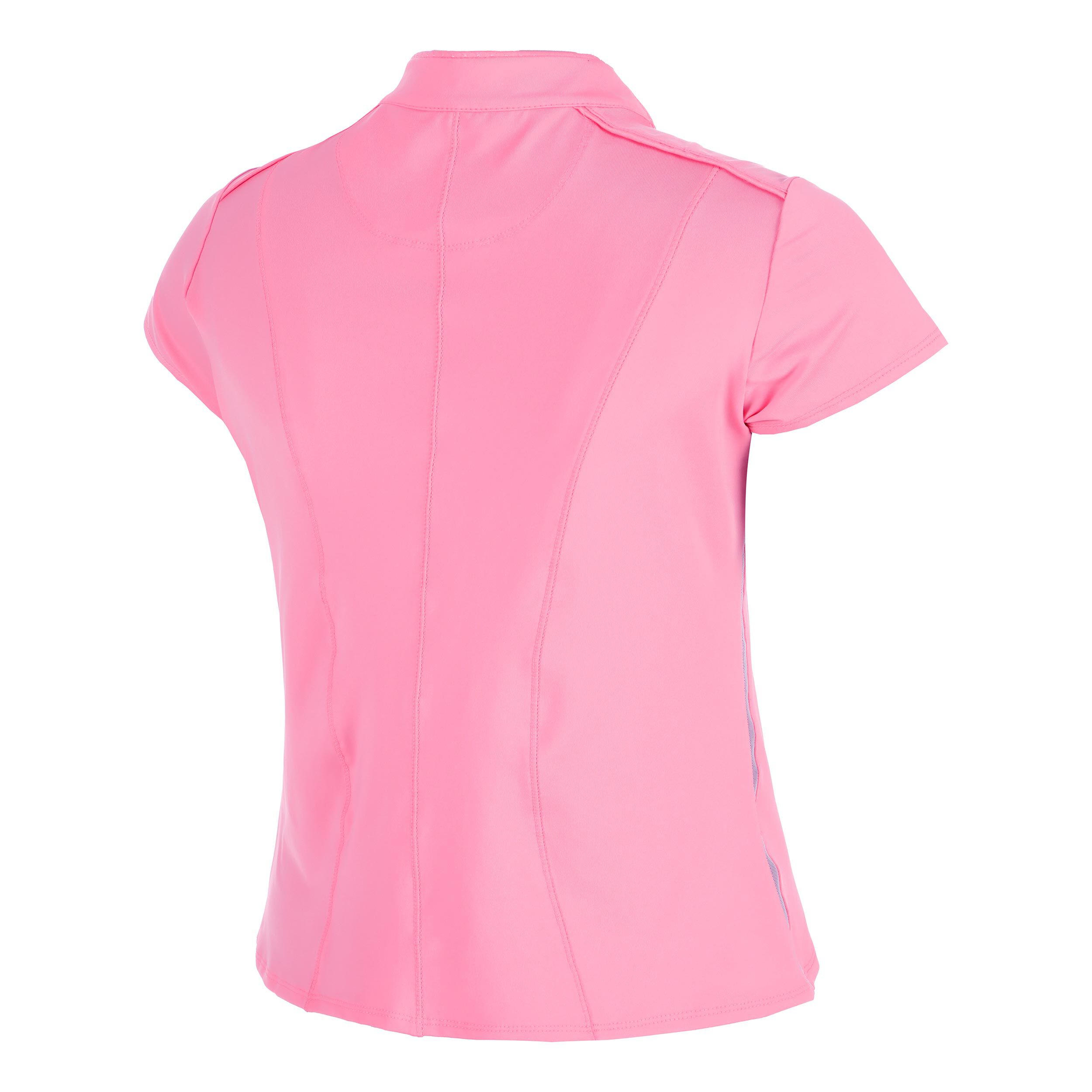 Lucky in Love Swing Zip T-shirt Femmes - Rosé