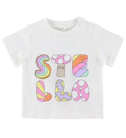 Stella McCartney Kids T-Shirt - Ivory m. Print