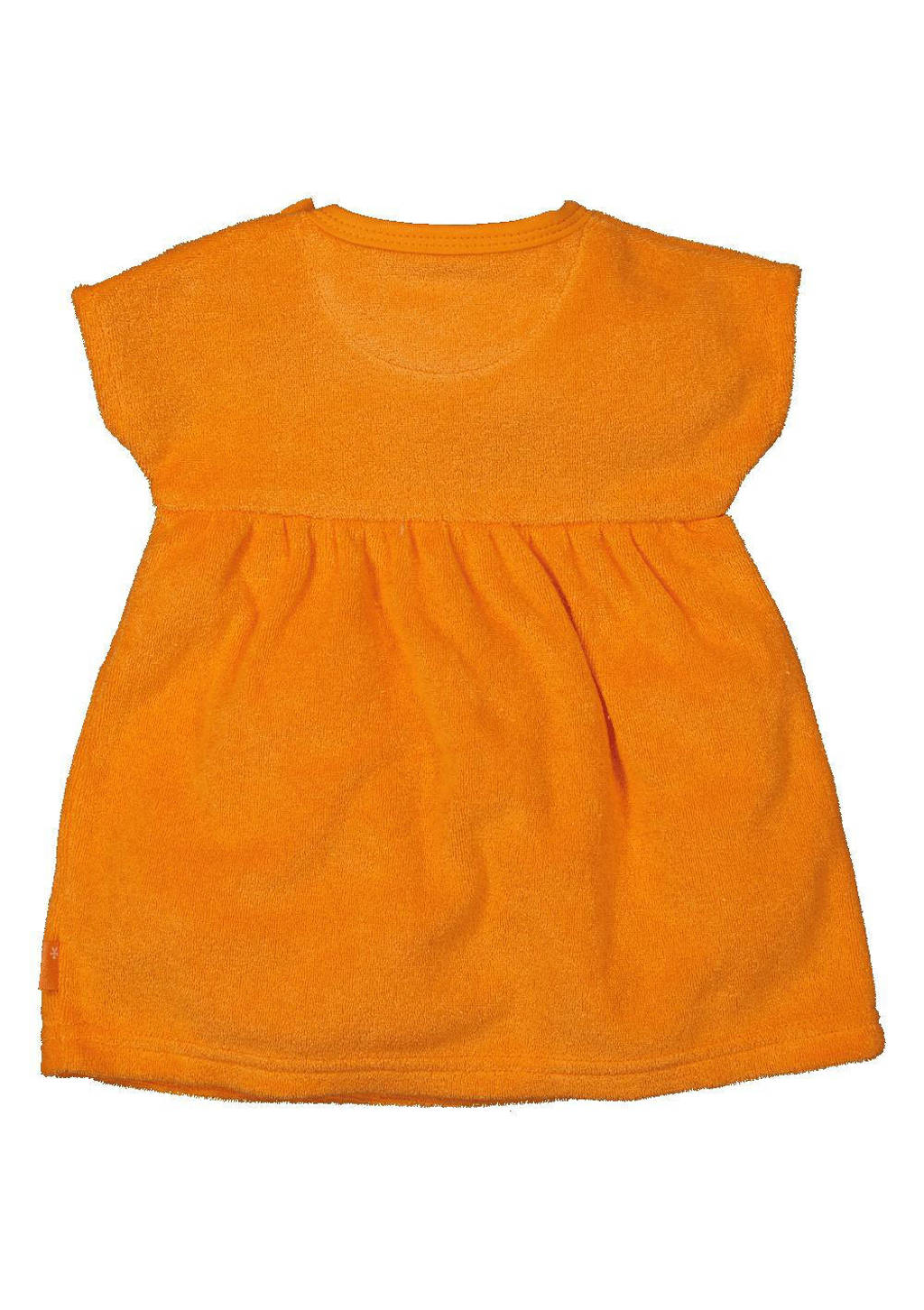 BESS baby badstof jurk oranje