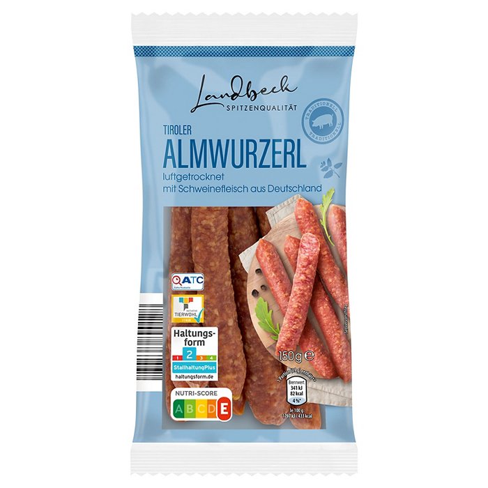 LANDBECK Tiroler Kaminwurzerl 150 g, Luftgetrocknet