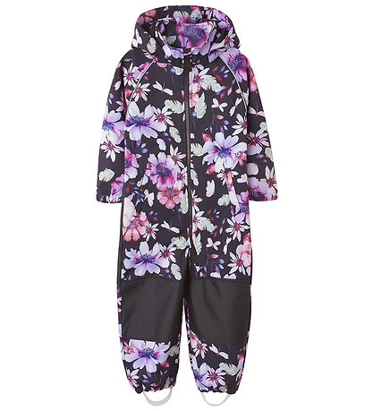 Name It Softshellanzug m. Fleece - Noos - NmfAlfa08 - Schwarz/BI
