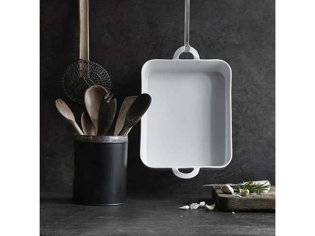 Pillivuyt Toulouse Fad 25 x 23 x 6 cm 2,4 liter Hvid
