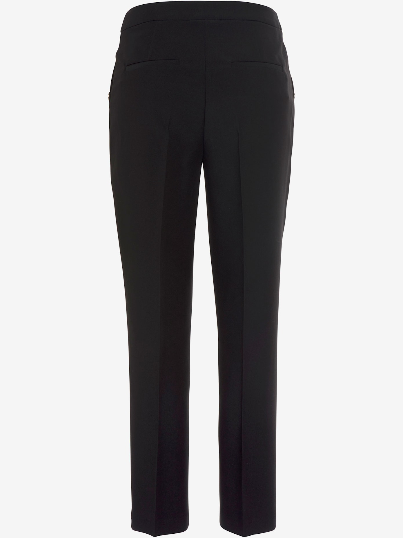 Pantalon plissé bouton coulissant et fermeture à glissière devant