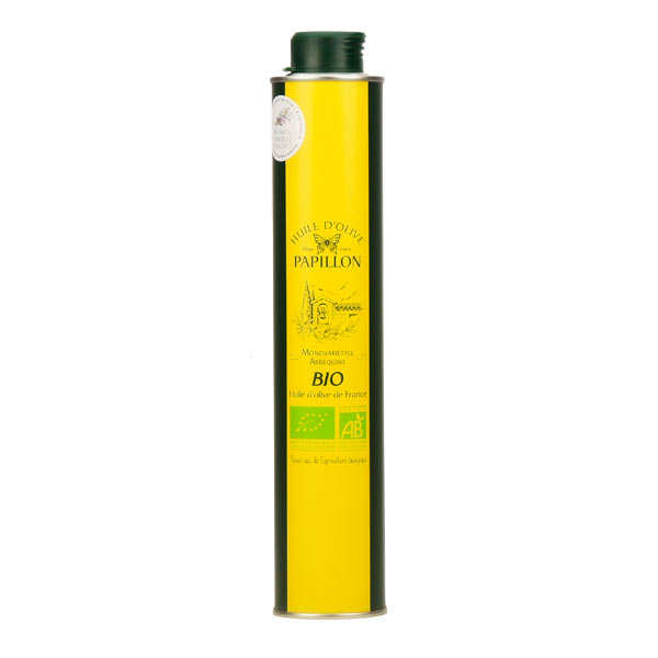 Huile d'olive vierge extra bio Arbequine