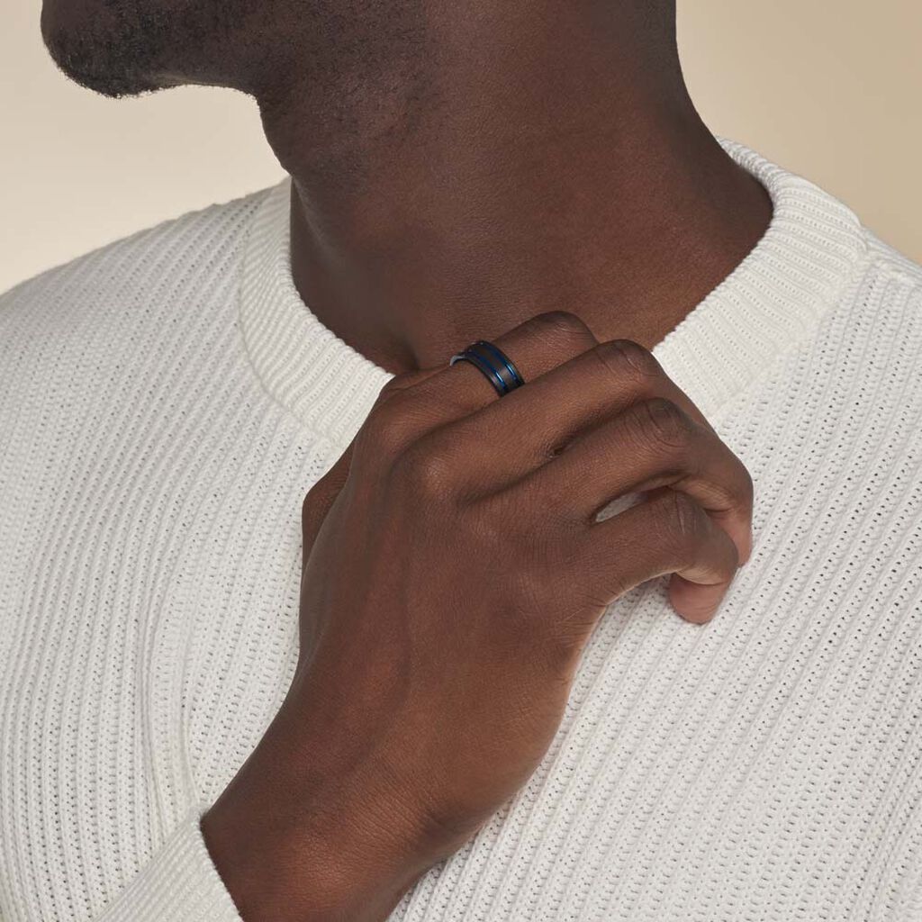 Bague Jourdan Homme Bada Tungstene Noir