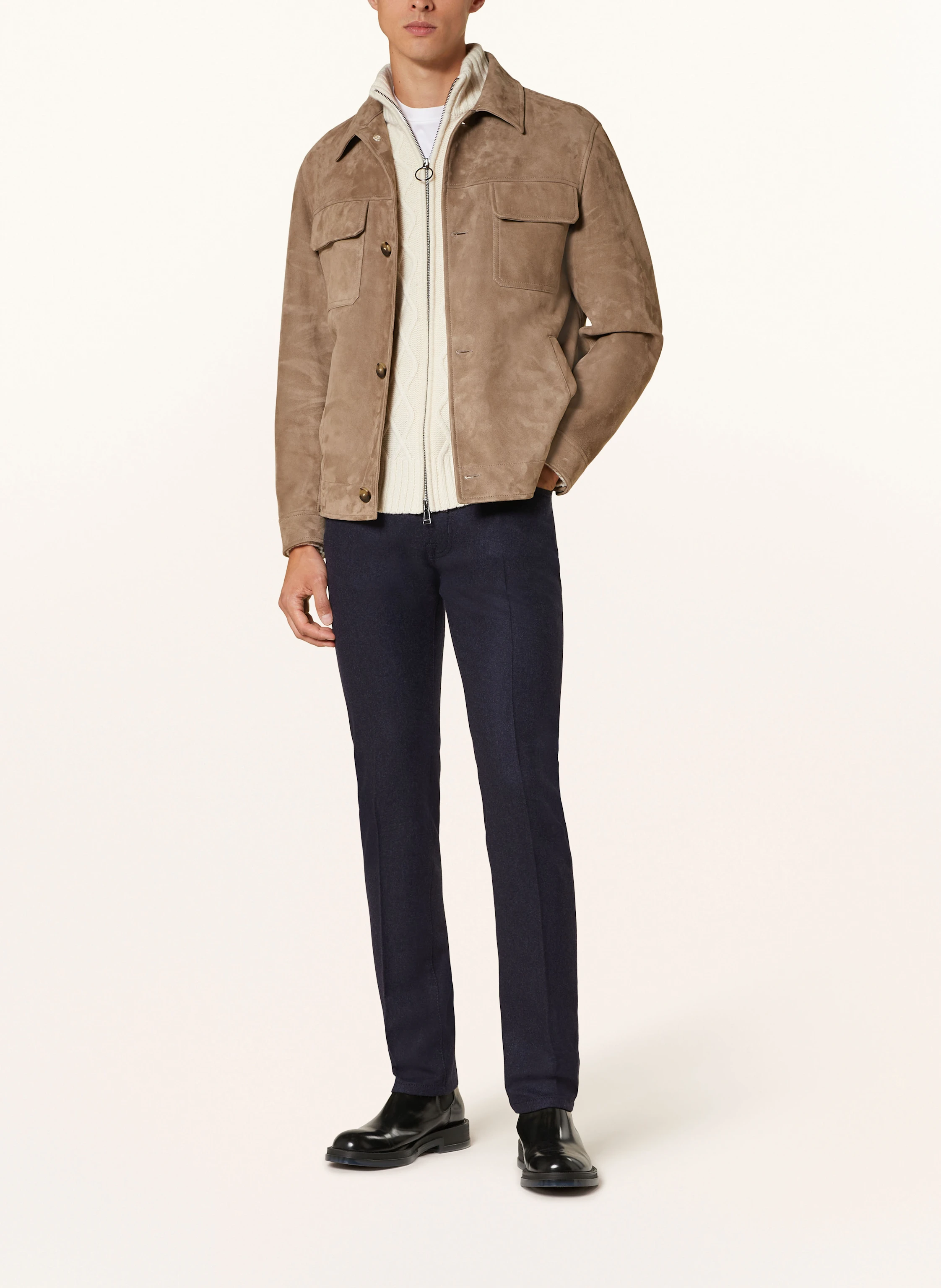JACOB COHEN Flanellhose Slim Fit