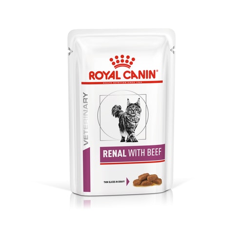 Sachê Royal Canin Renal Ox para gatos