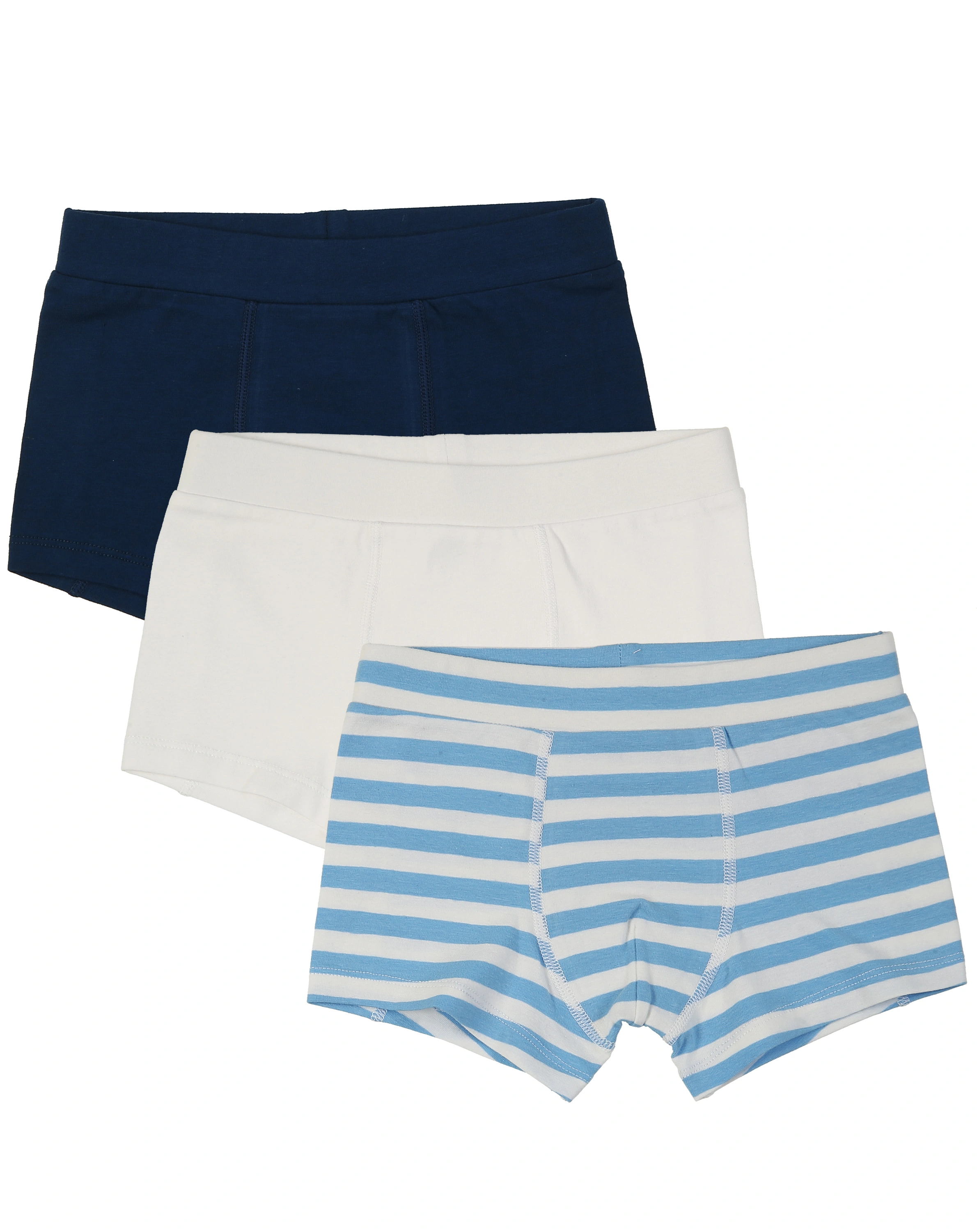 Boxershorts TRAKTOR TOBI 3er-Pack in blau/weiß