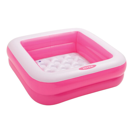 Piscina infantil quadrada inflável Intex 86x86x25 cm