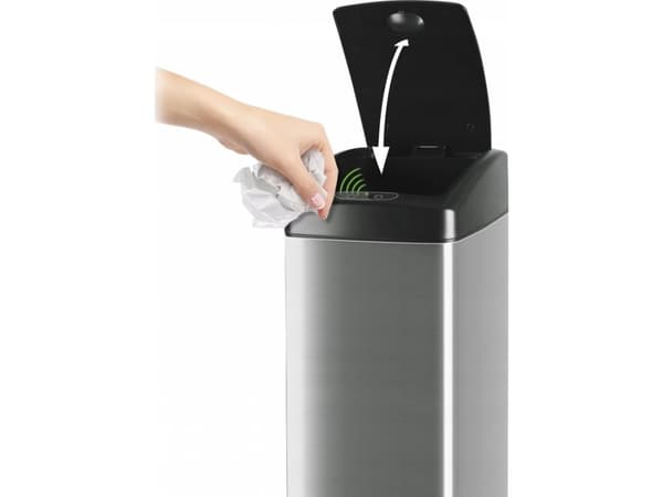 Lamart LT8049 søppelbøtte. HÅNDFRI KURV. 45L SENSOR LAMART