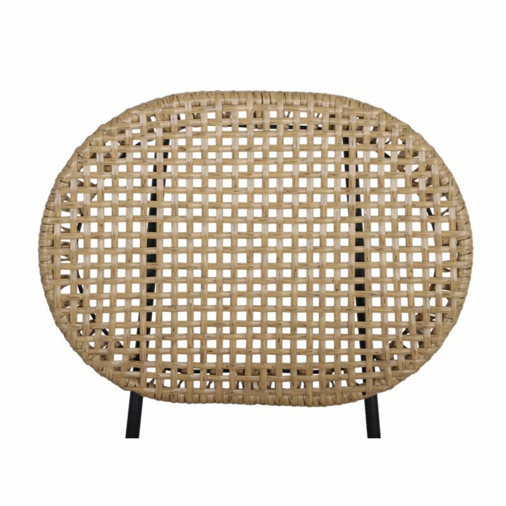 Ensemble table verone en bois d'acacia fsc et 4 chaises de jardin