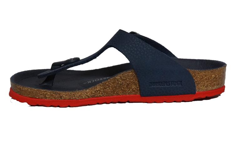 Birkenstock Gizeh Kids BS Smal Desert Soil Blue Red (1022214)