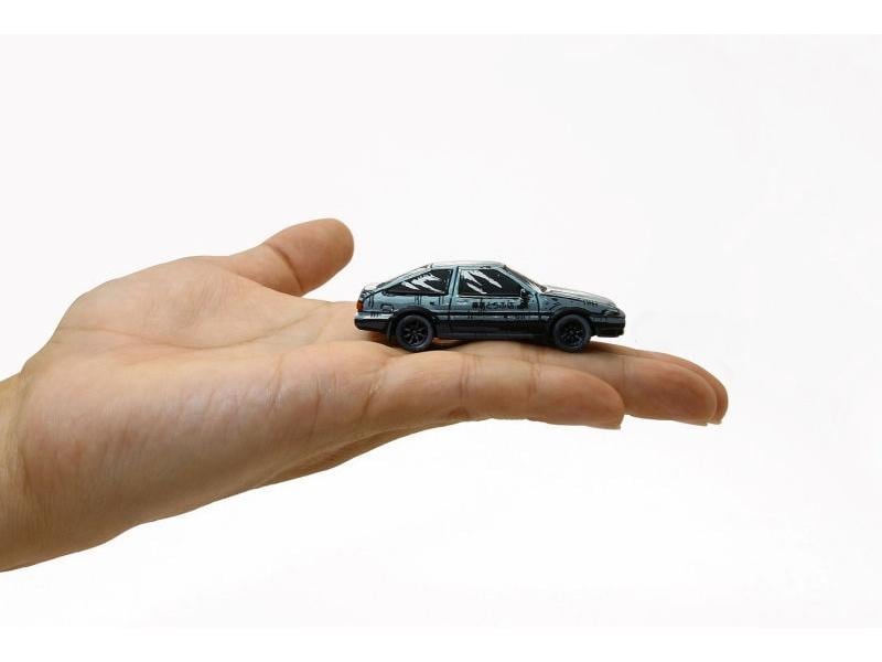 Kyosho Initial-D Comic Edition 3 Cars Set, 1:64 Detailgetreues Modellauto für Sammler im Massstab 1:64