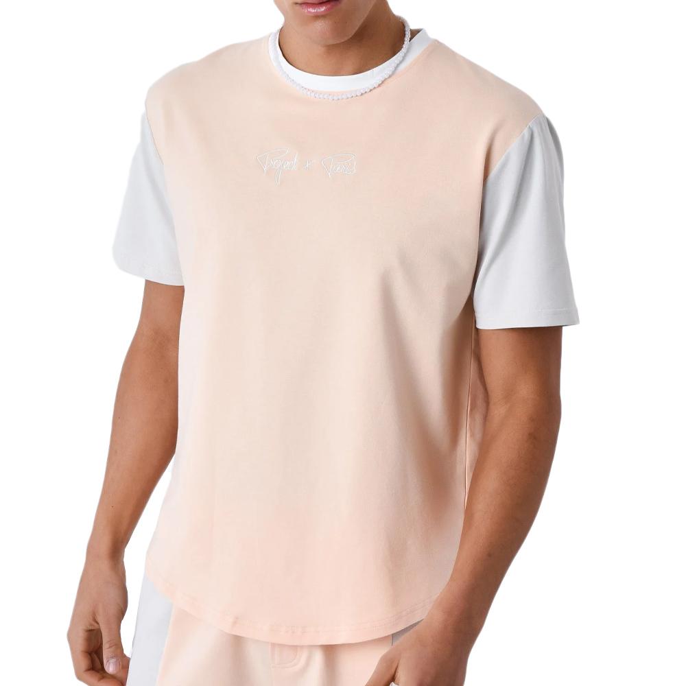 Project X Paris T-shirt Orange Homme Project X Paris Colorblock