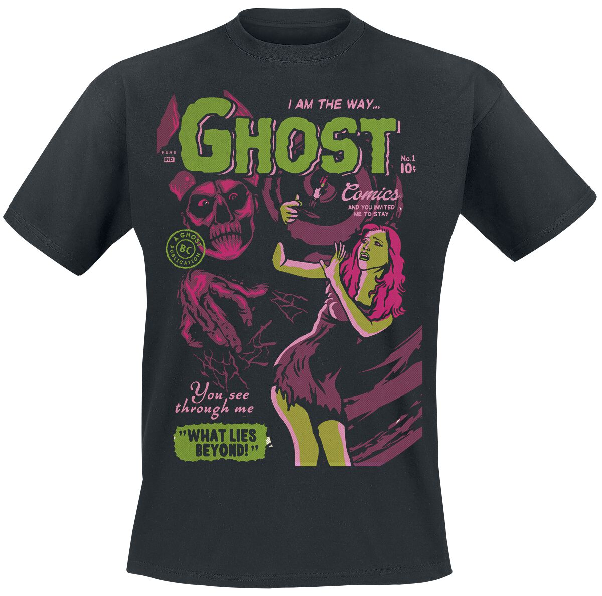Jiggalo Of Megiddo Comic | Ghost T-Shirt Manches courtes