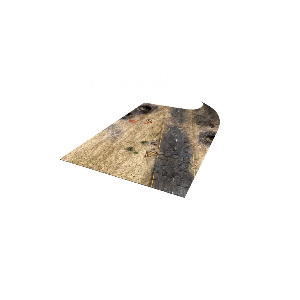 Playmats - Mousepad - Tapis recto/verso - Wasteland / Grassland - 44