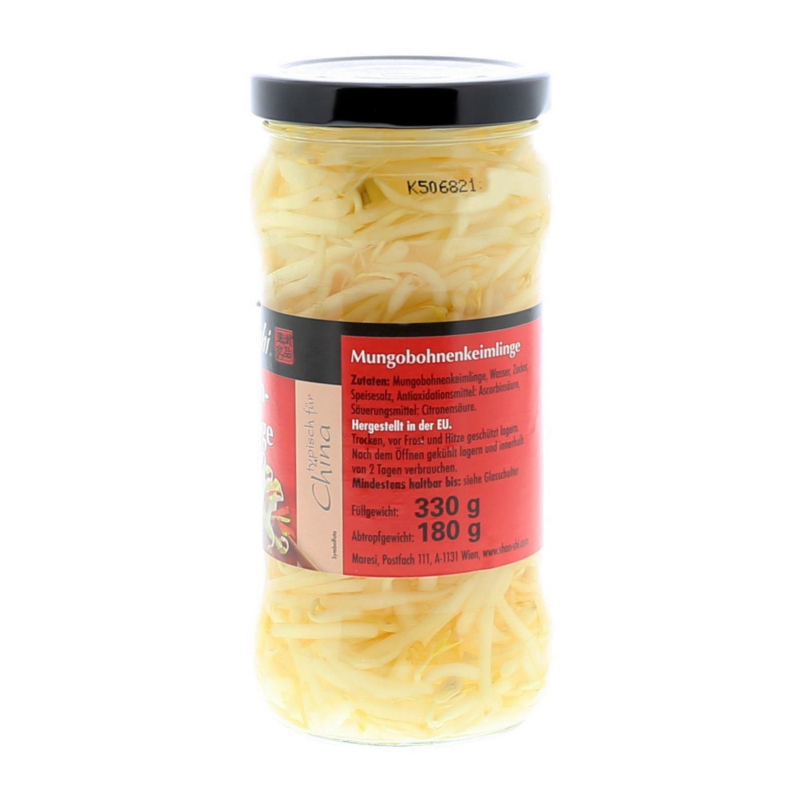 Shan Shi Bohnenkeimlinge