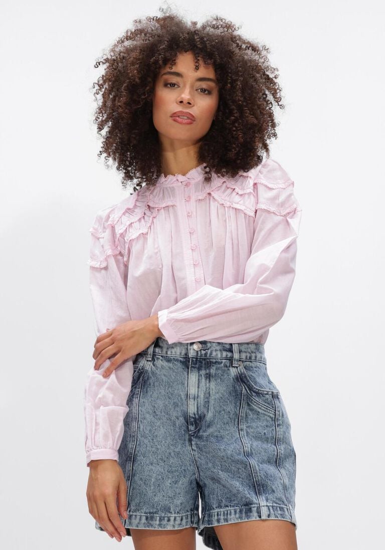roze isabel marant blouses christa-gz