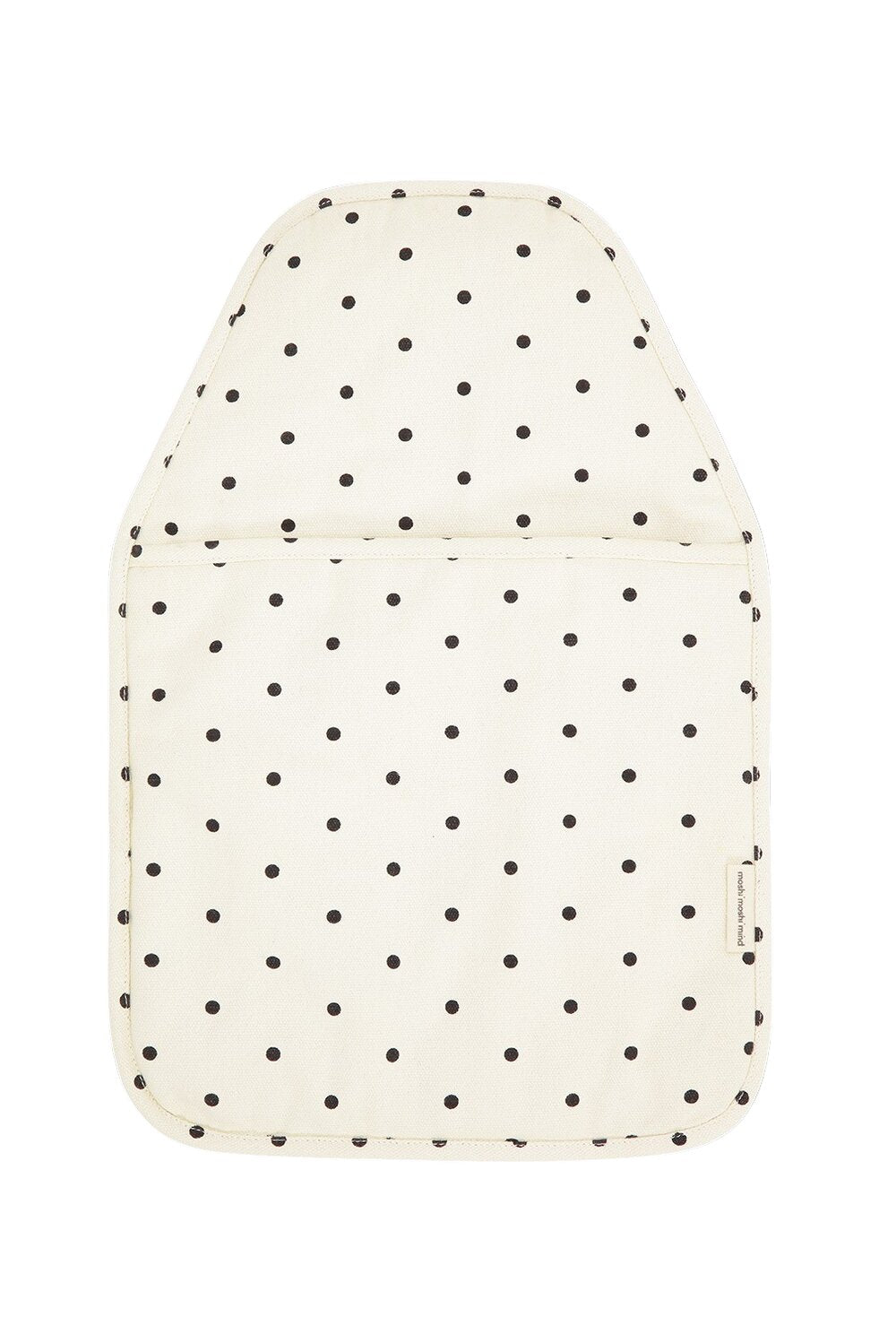 Moshi Moshi Mind  Cover til varmedunk - ecru/black dots