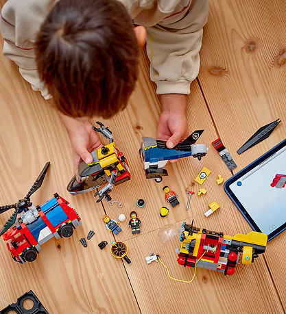 LEGO® City - Remix - Kombinationsset mit Hubschrauber... 60462 -