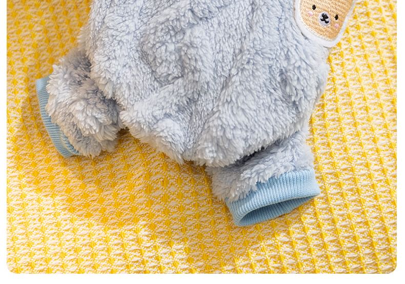 Cissilli - Beer Applique Chenille Huisdier Overall