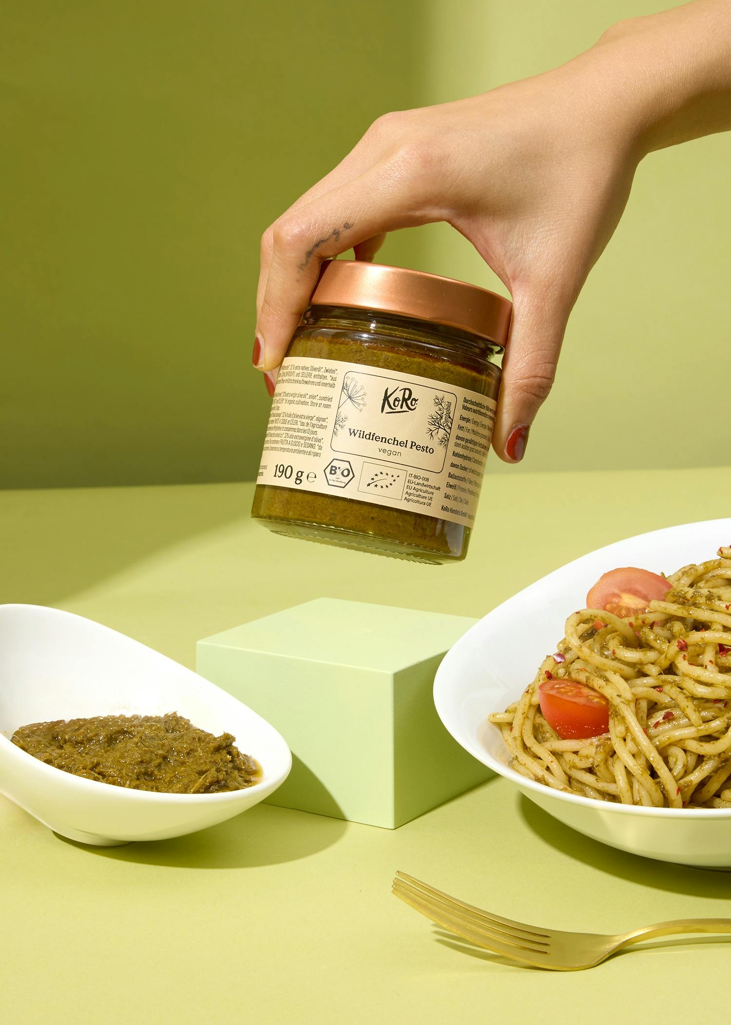 Bio Fenchelpesto mit wildem Fenchel 190 g