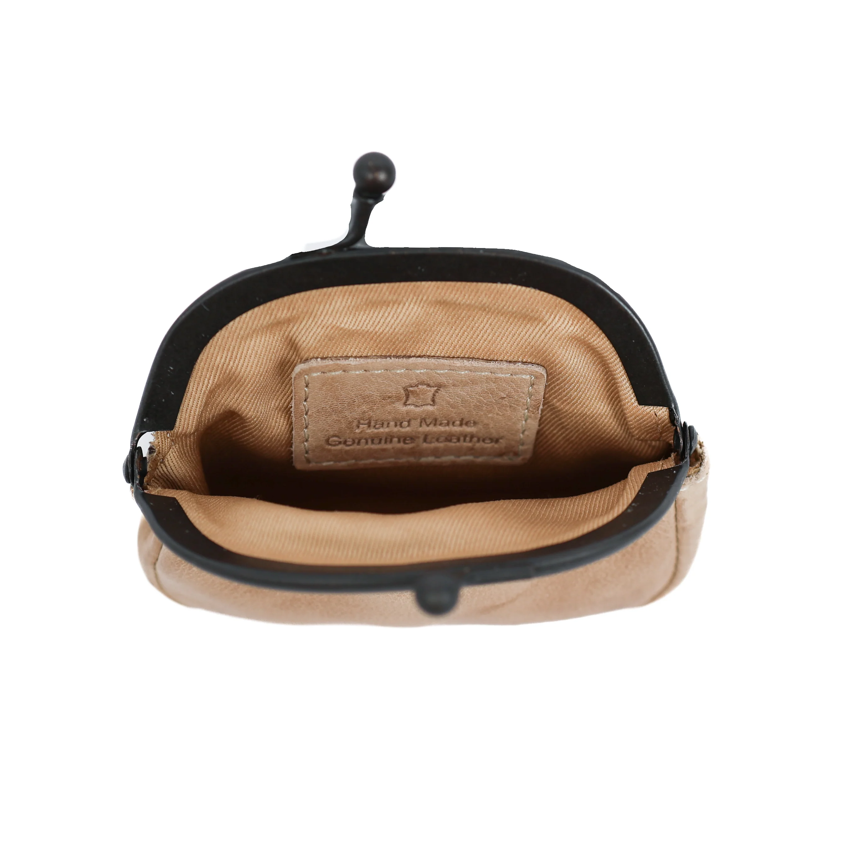 Beugelportemonneetje 'Lily' beige Beige