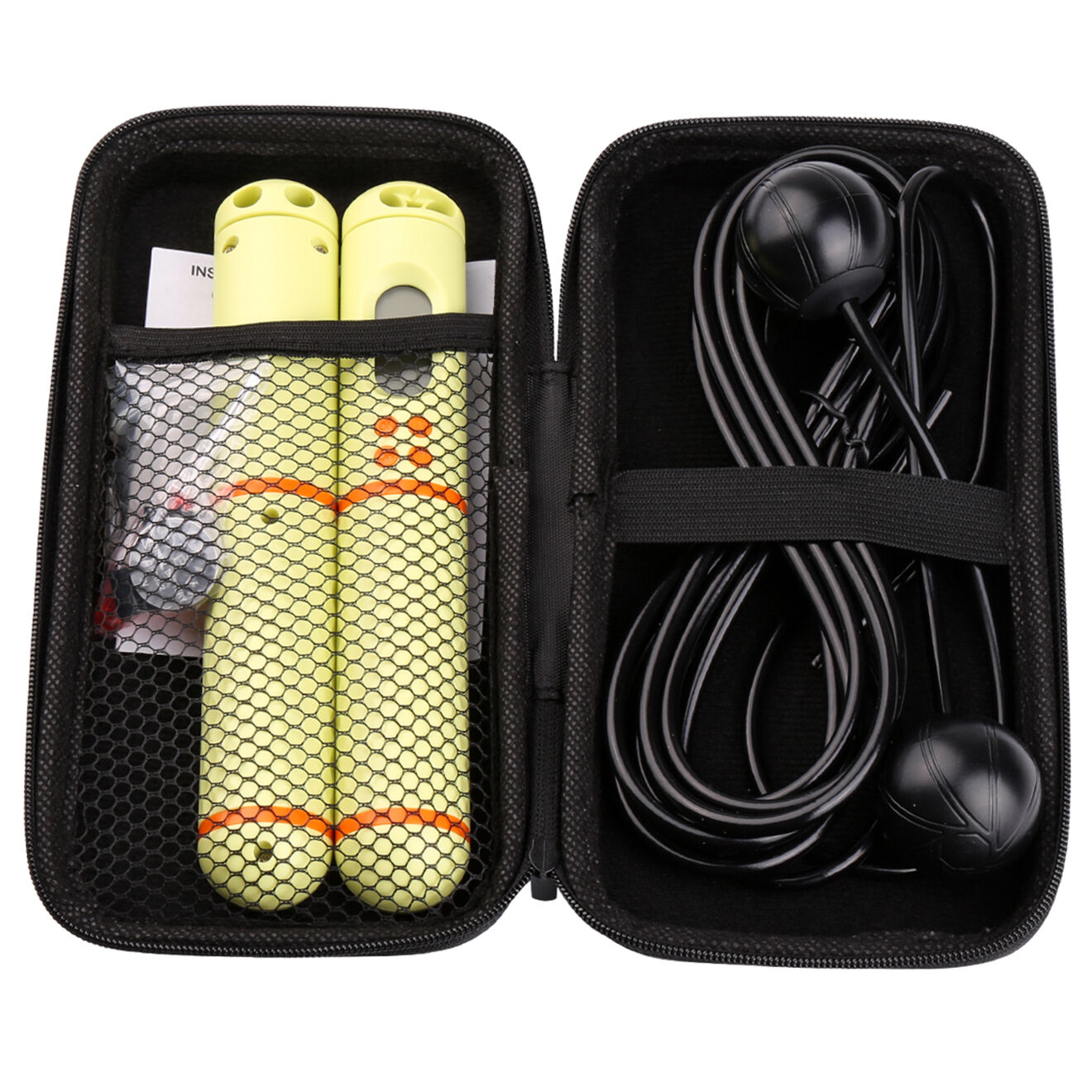 Onamaste Rangement pour corde à sauter noir