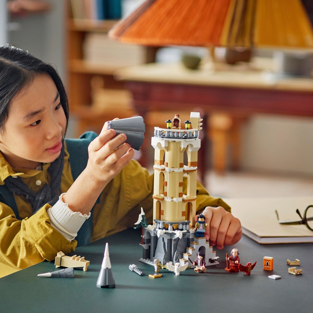 LEGO Harry Potter 76430 Hogwarts Schloss Eulerei mit Spielzeug-Eulen Set