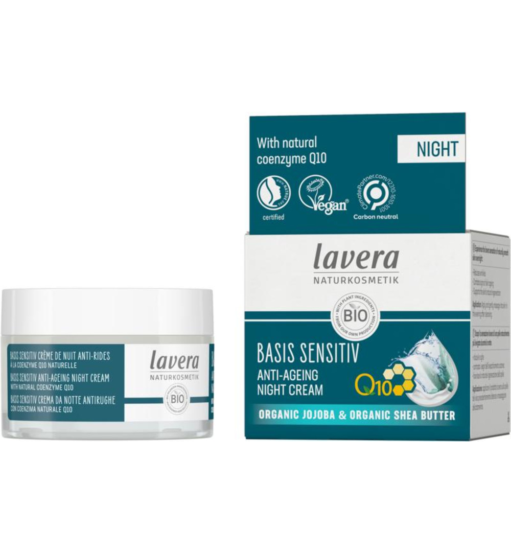Lavera Basis Q10 night cream EN-IT (50 ml)
