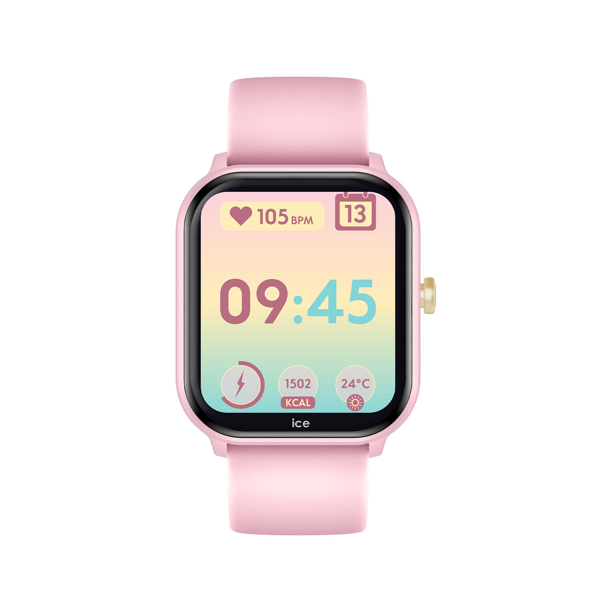 Montre ICE WATCH Ice smart enfant bracelet silicone rose