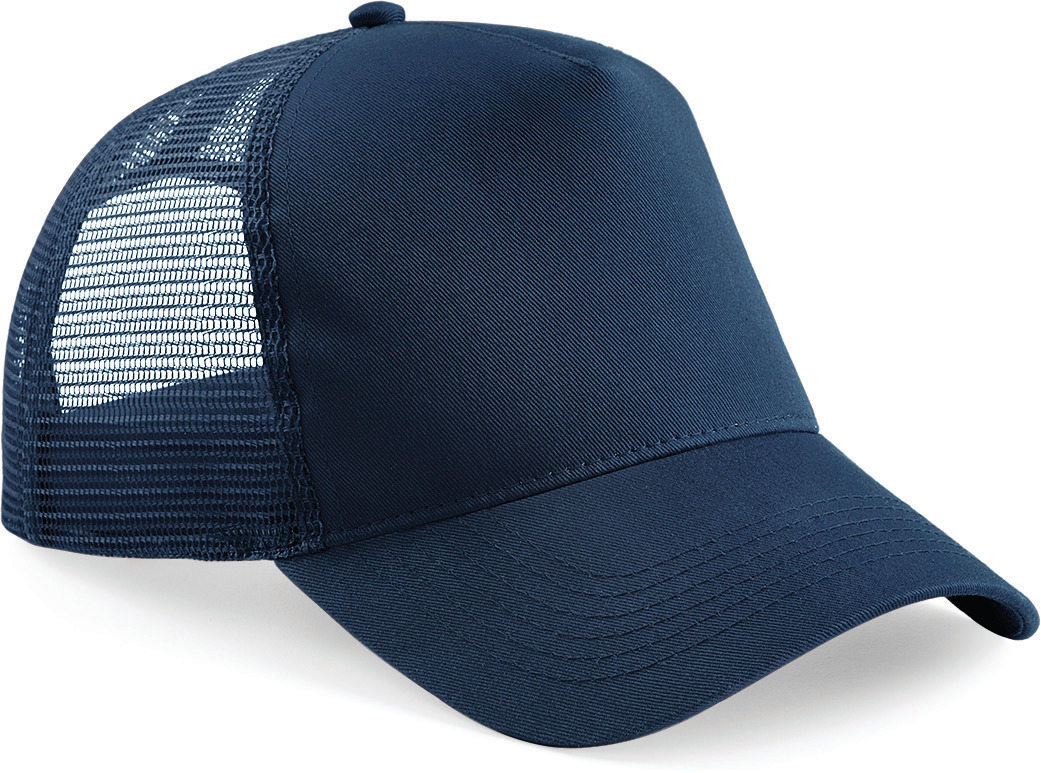 Beechfield B640 - Casquette Trucker Rétro Demi-Maille