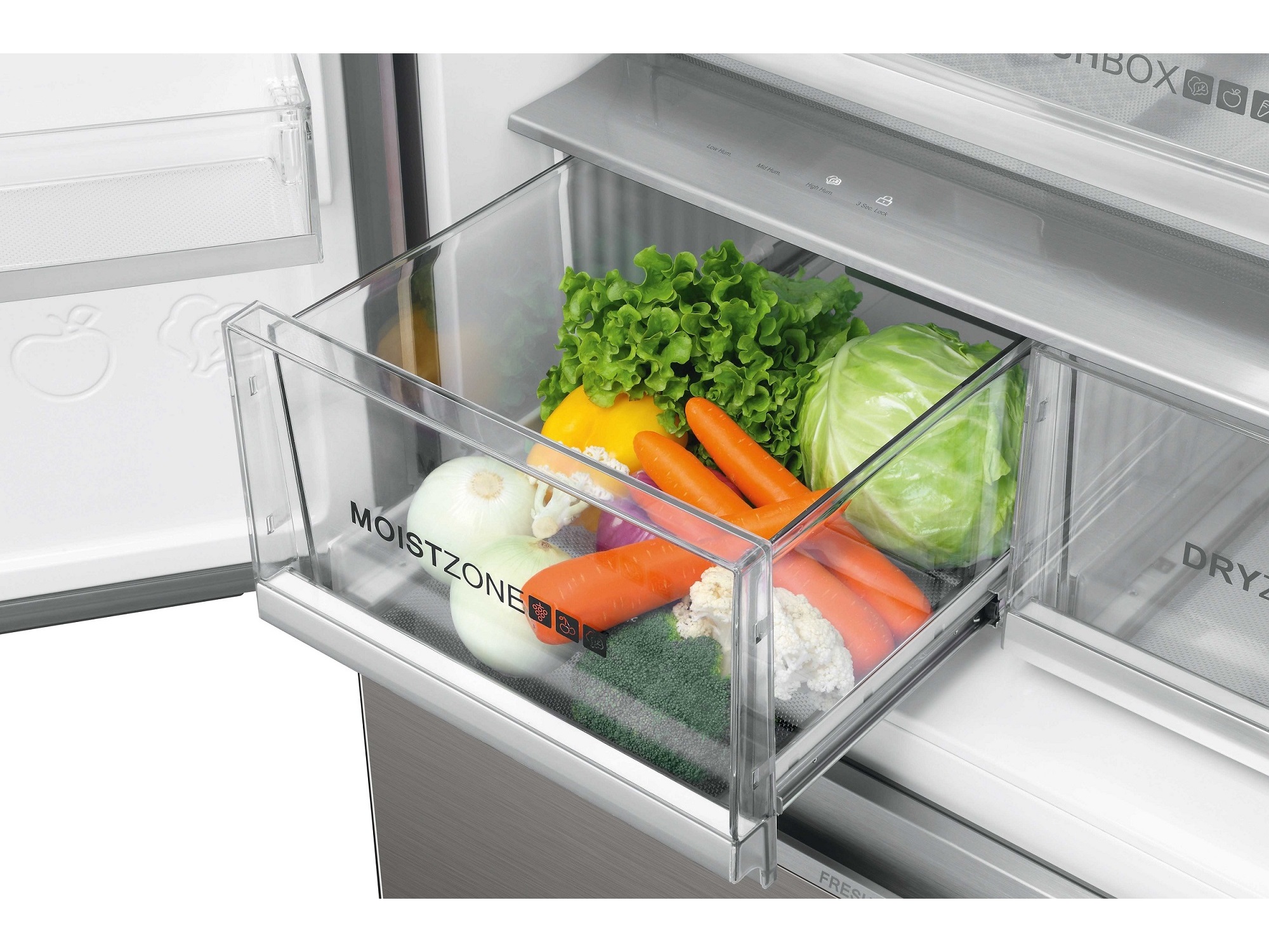 FRIGORÍFICO AMERICANO HAIER HB18FGSAAA NO FROST 508L INOX