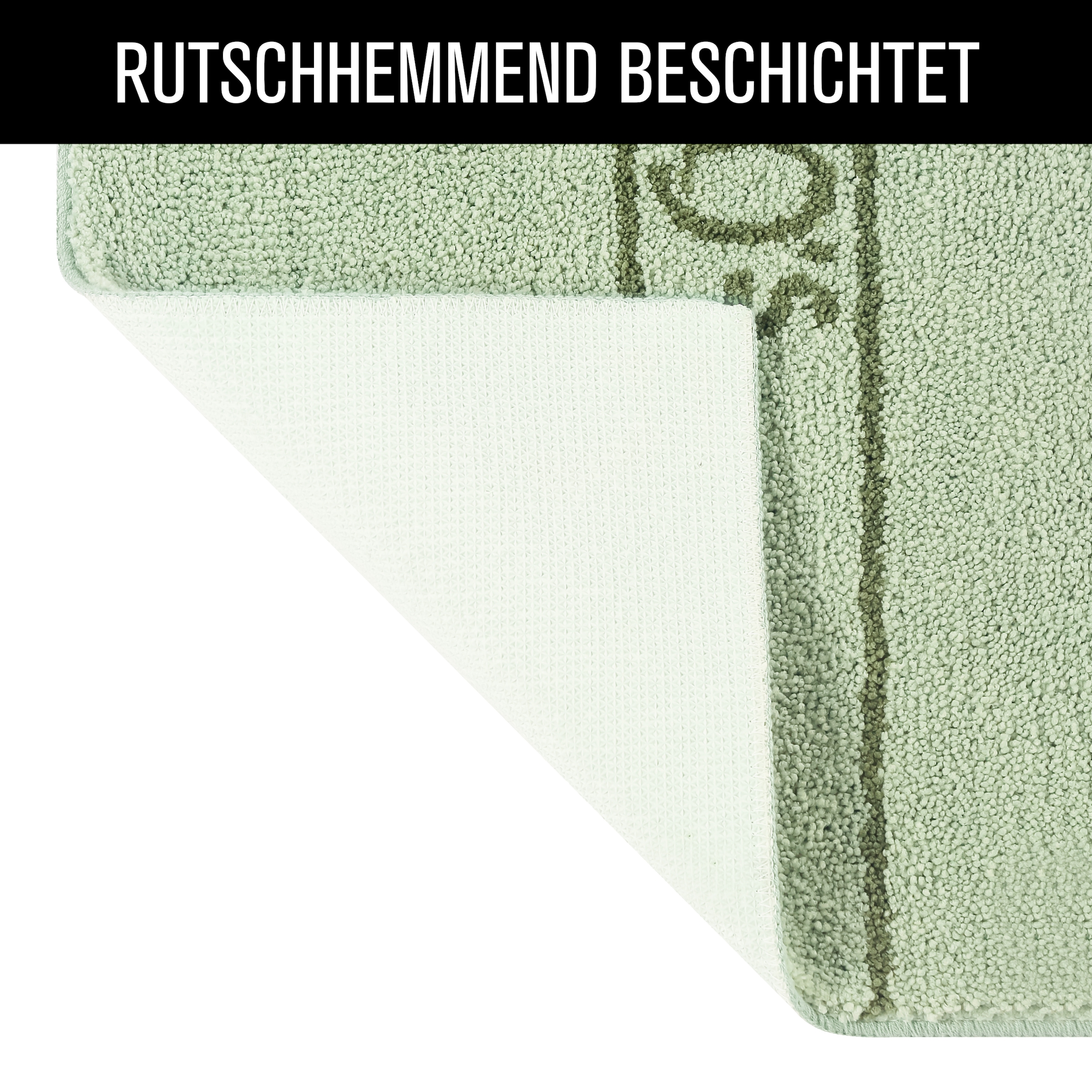s.Oliver Badematte »Allie, Badvorleger, Badezimmer Teppich, Duschvorleger« Höhe 10 mm rutschhemmend beschichtet schnell trocknend | strapazierfähig Badteppich, weiche Haptik, unifarben mit s.Oliver Schriftzug