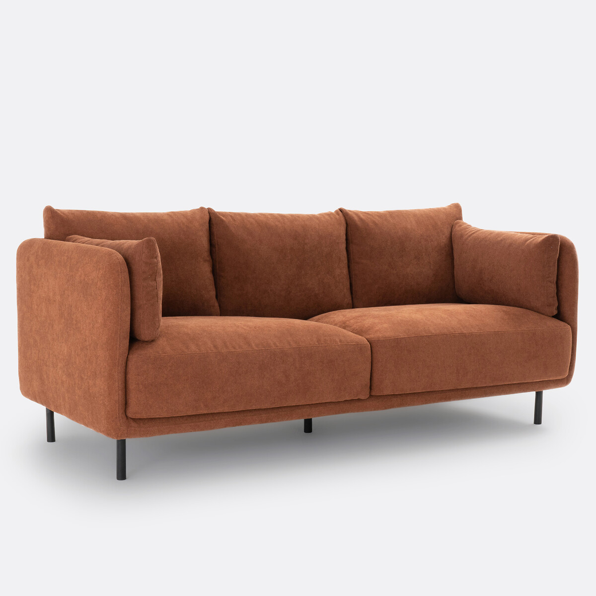 LA REDOUTE INTERIEURS<br>Banco 3, 4-zit, getextureerde stof, Victor