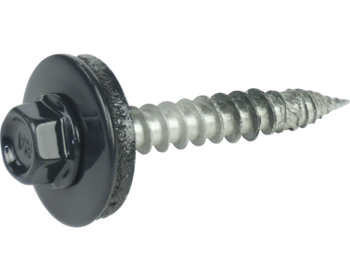 PRECIT schroeven 6 mm x 40 mm antracietgrijs RAL 7016 Verpakking = 100 stuks
