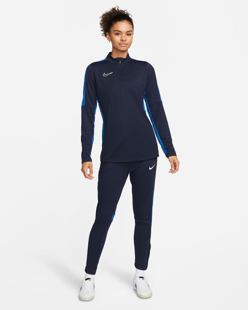 Haut d'entrainement 1/4 Zip Nike Academy 23 Bleu Marine & Bleu Royal pour femme