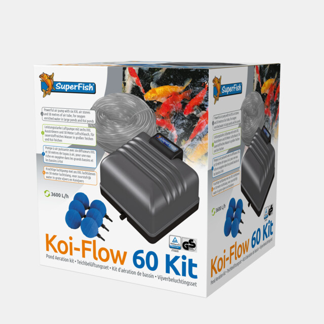Superfish Koi Flow 60 Professionele beluchtingsset vijver