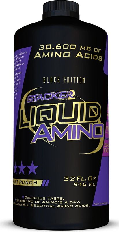 Stacker 2 Liquid Amino Fruit Punch - 946 ml - Voedingssupplement
