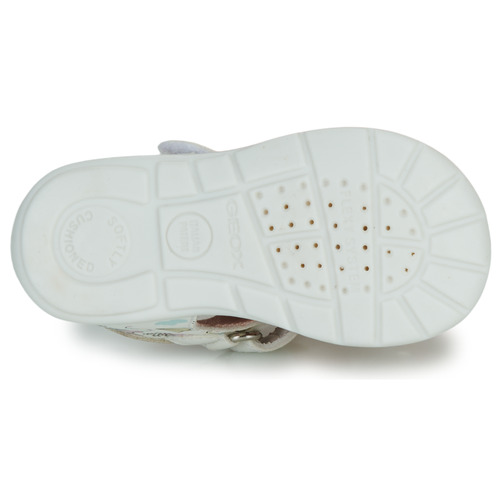 Geox - B ELTHAN GIRL - Blanc / Rose / Jaune