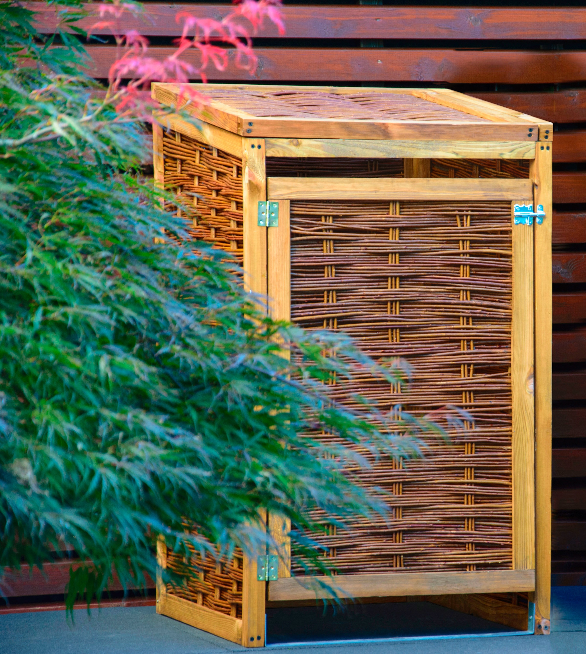 dobar Mülltonnenbox 120l, BxTxH: 60x80x115 cm