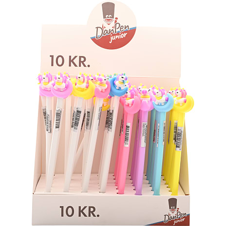 Danpen junior blyant enhjørning - flere varianter – assorteret