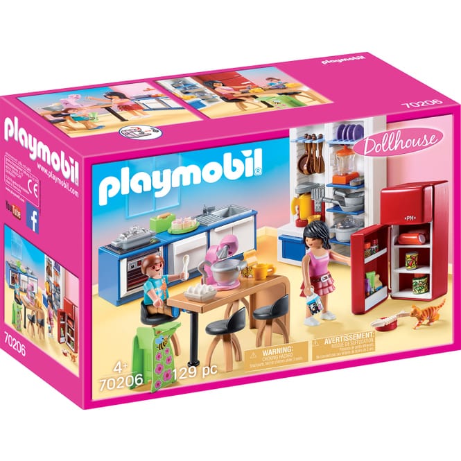 PLAYMOBIL® Dollhouse 70206 - Familienküche