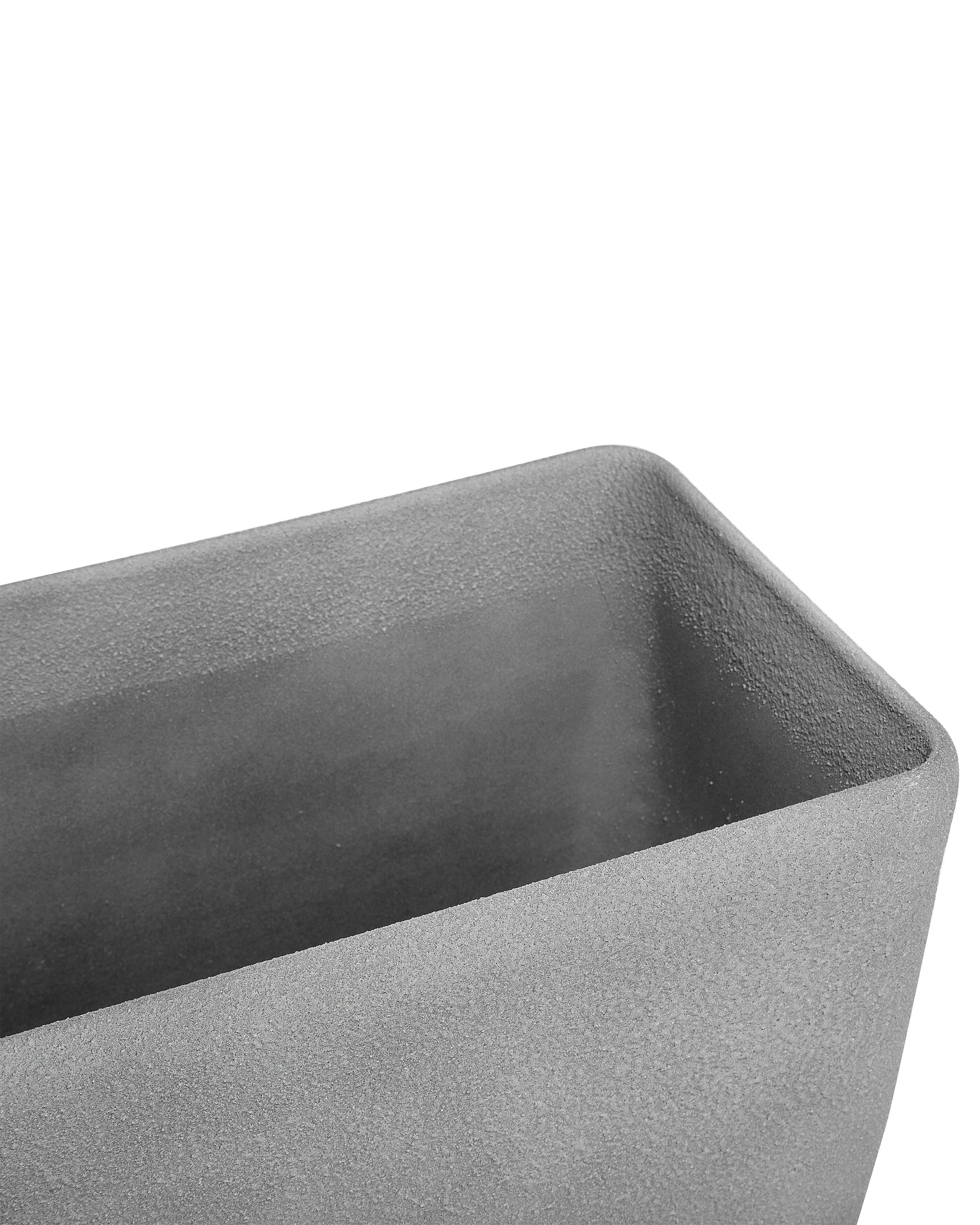 Bloempot BARIS 74 cm Grijs