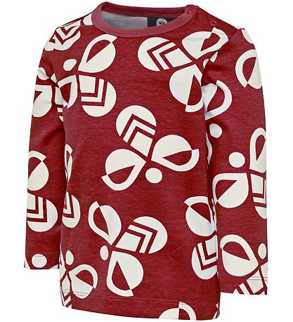 Hummel Pullover - HMLCharlie - Bordeaux m. Allover Logo