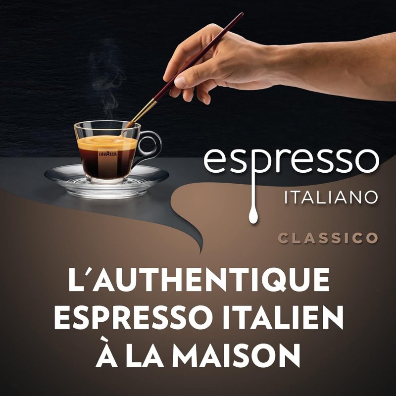 Café moulu Lavazza Espresso Classico - Paquet de 250 g