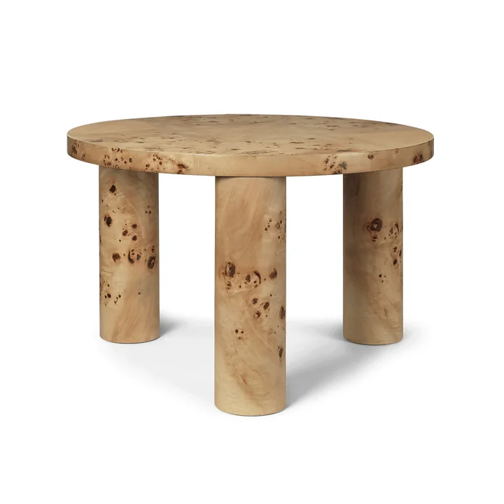 Ferm Living - Post Couchtisch Ø 65 x H 41 cm, Natur