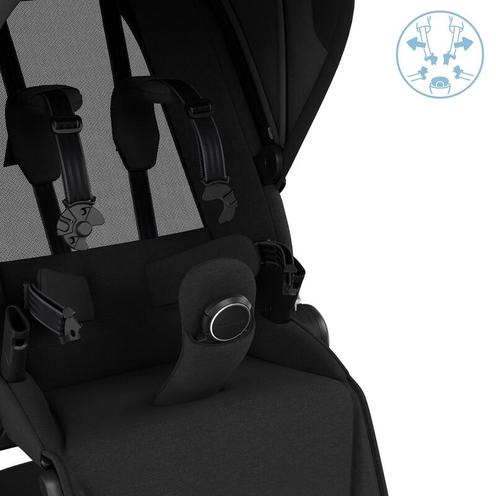 Poussette Fame Twillic Black avec Nacelle - MAXI COSI